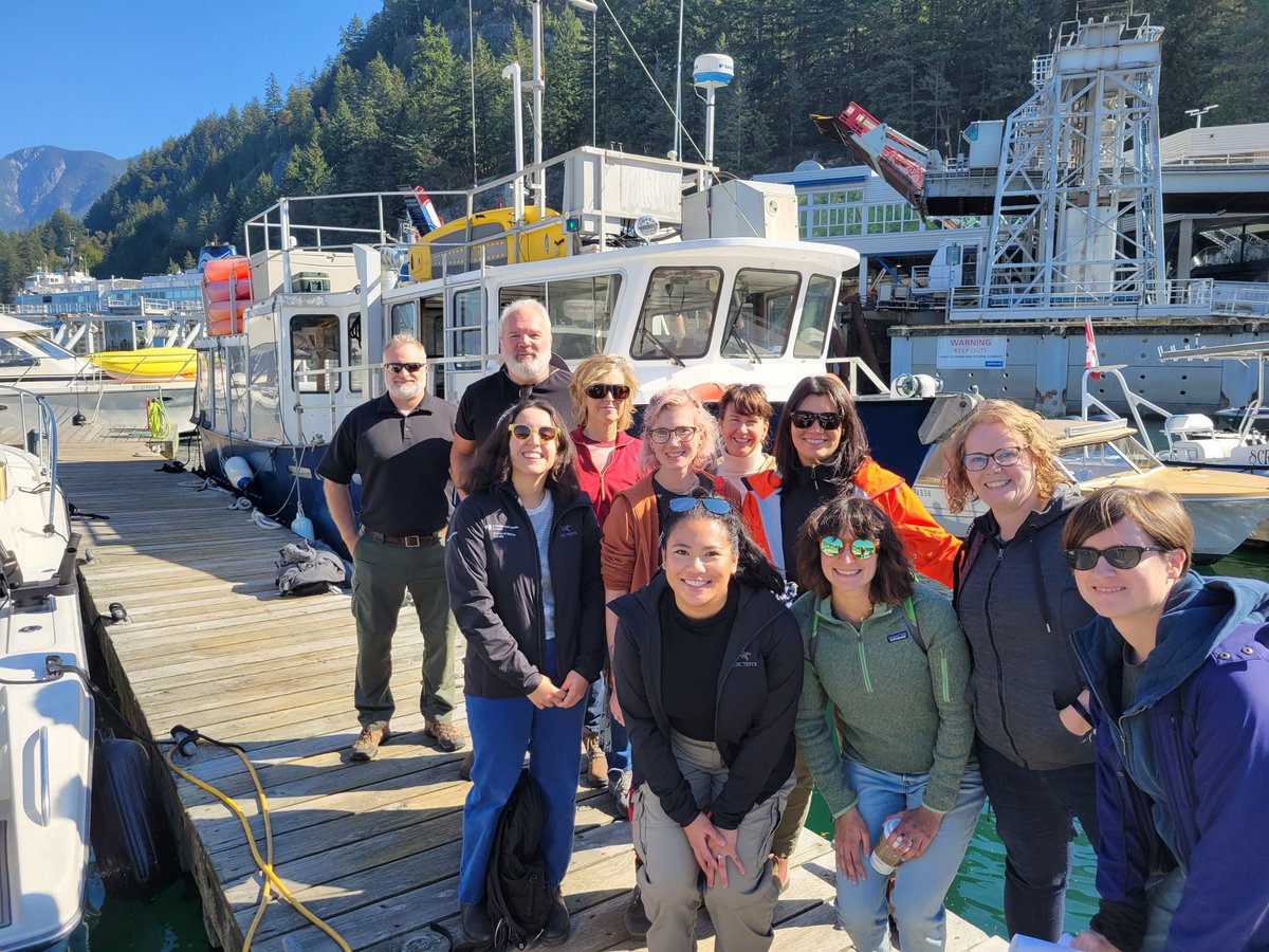 HoweSoundBRI's tweet photo. This month, @bcmarinelife hosted us, @squamishnation, District of West Vancouver Parks, West Vancouver councillors, and @FishOceansCAN on a boat tour to discuss improvements to No Fishing zone signage at Whytecliff Park.
📷 MLSS
#HoweSoundBiosphere
#bringbackbiodiversity https://t.co/MlWmoWNmLv