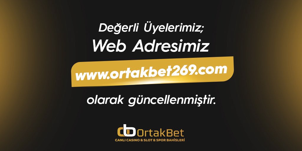 Site giriş adresimiz güncellendi

ortakbet269.com
