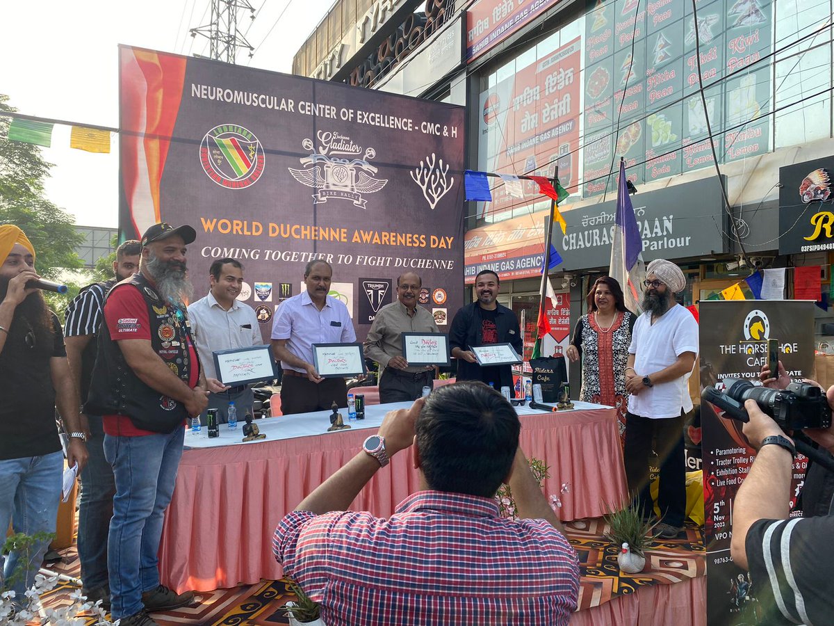CMCLudhiana's tweet photo. Neuromuscular Centre of Excellence at Christian Medical College Hosts Inspirational Event for Duchenne Muscular Dystrophy Awareness &amp; Fundraising on 15 Oct Sunday
See full story at:
https://t.co/eJSP0DOtko https://t.co/UXKZHQgl8V