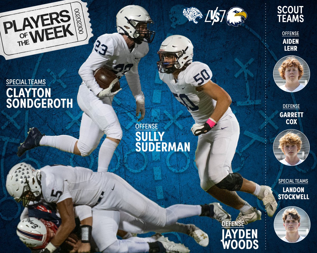 Week 7 Players of the Week. #1-0 #WYOS