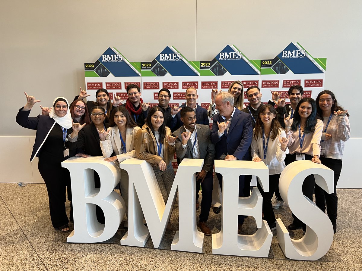 Loved seeing friends, presenting our work, and learning from others. #BMES2023