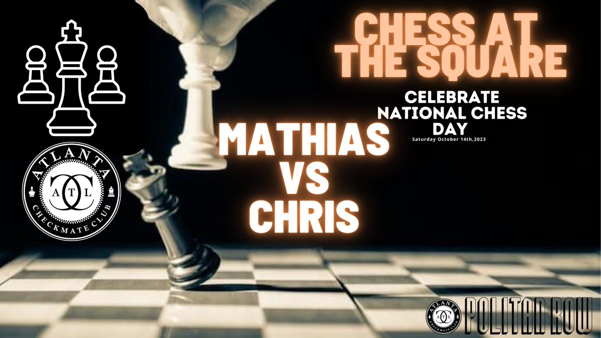 The National Chess Day Championship: Chris and Mathias Go Head-to-Head #chess youtu.be/TwN9GqroAjQ?si… via <a href="/YouTube/">YouTube</a>