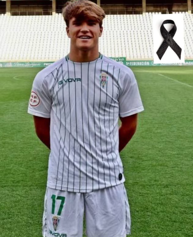 🖤Desde el CD Caudetano, queremos mostrar nuestra solidaridad con el Córdoba CF y su cantera, por la pérdida de su jugador Álvaro Prieto. DEP.