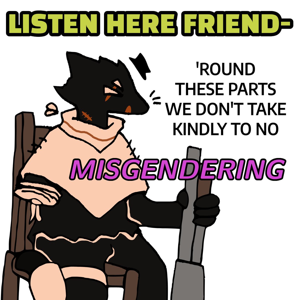 I love my trans cowboys

#LookoutsVN