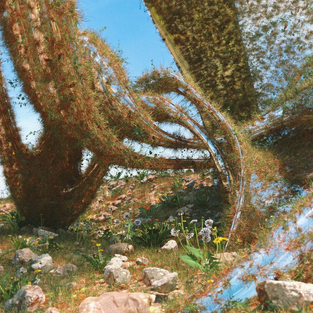 ‘Natureheart’ by @ronancreates, reminds us of the videogames style of ‘Atomic Heart’, what a whimsical and fun twist on the metal heart art style combining it with nature!
#graswald #madewithgraswald #GScatter #nature #art  #3dart #cgi #surreal
#blender3d #blendercycles