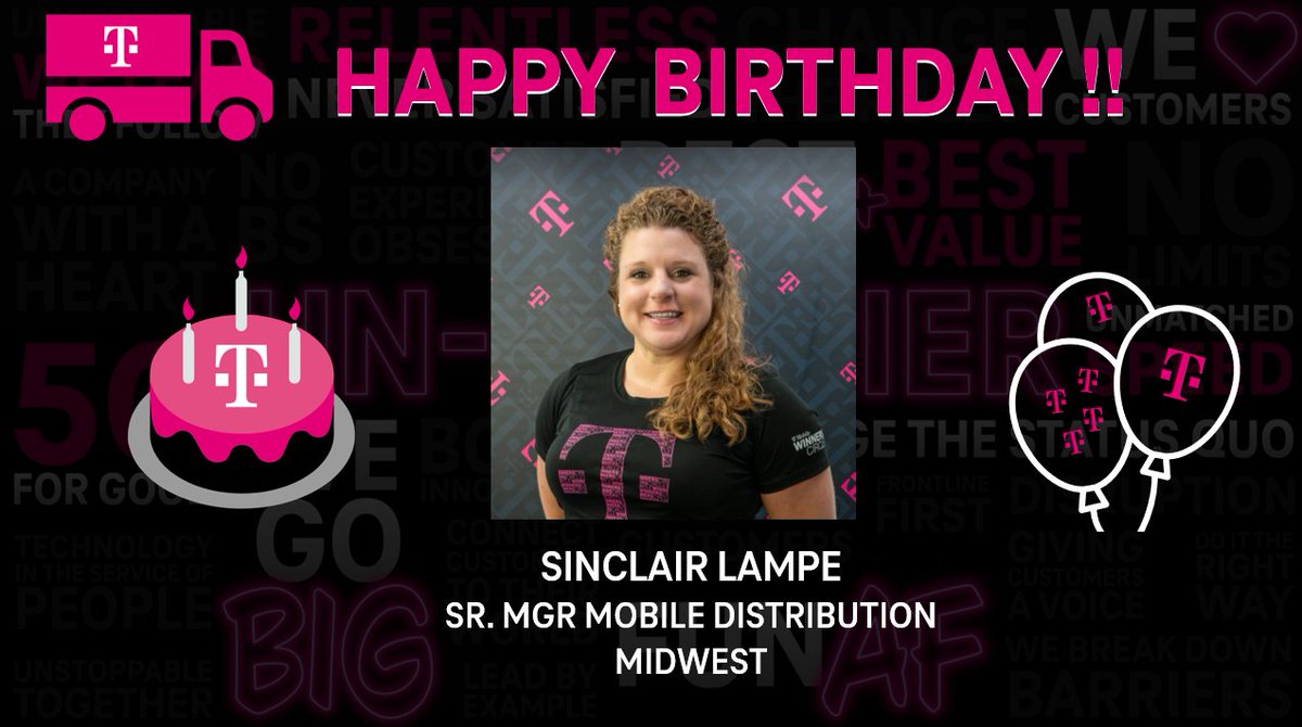 Please join me in wishing Sinclair Lampe a very HAPPY BIRTHDAY!! Wishing you another year of health and happiness! Thank you for all that you do! @LampeSinclair