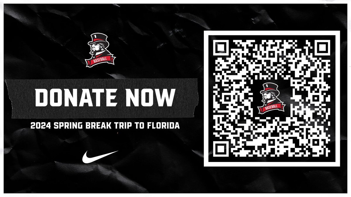🚨SPRING BRRAK FUNDRAISING🚨

The @senatorbsb team is raising money for our spring break trip to Florida. All donations go towards covering the cost of a charter bus, hotel rooms, meals and game fees. 

Donations can be made by going to shorturl.at/efrBR.