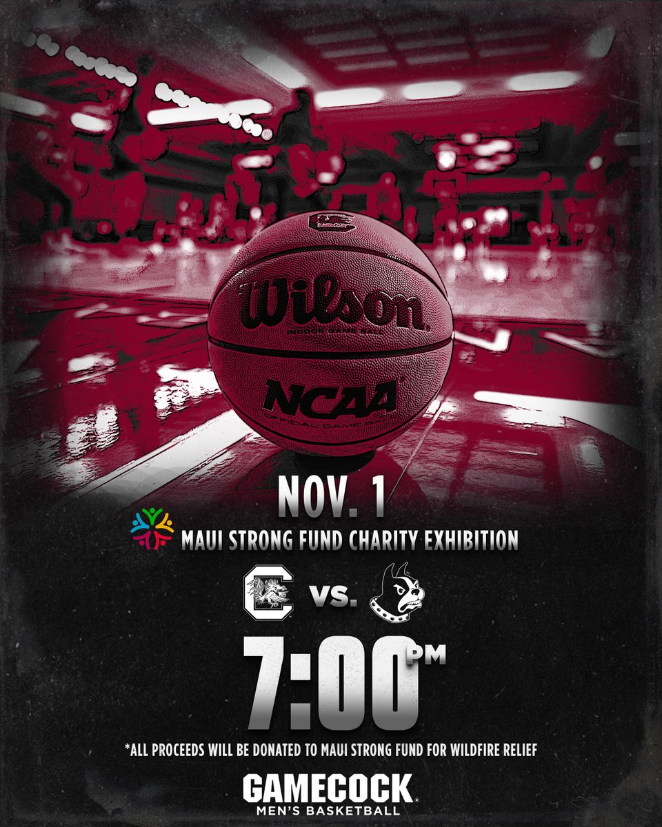 Hoops for a great cause. 🌺🤙 🎟️ » bit.ly/3M2Wovc #Gamecocks🐔🏀 // #ForeverToThee