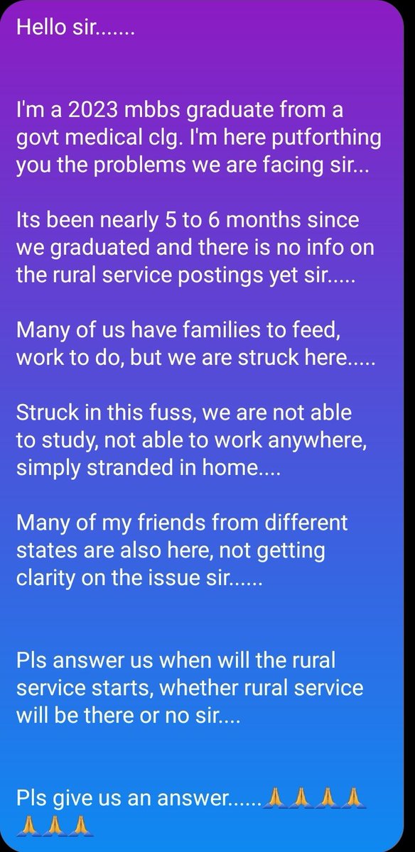 dr_ashwin25's tweet photo. @dineshgrao @WHO @DHFWKA @Comm_dhfwka Do think about the condition of the 3k+ mbbs doctors sir.... https://t.co/AdkQX1H6f6