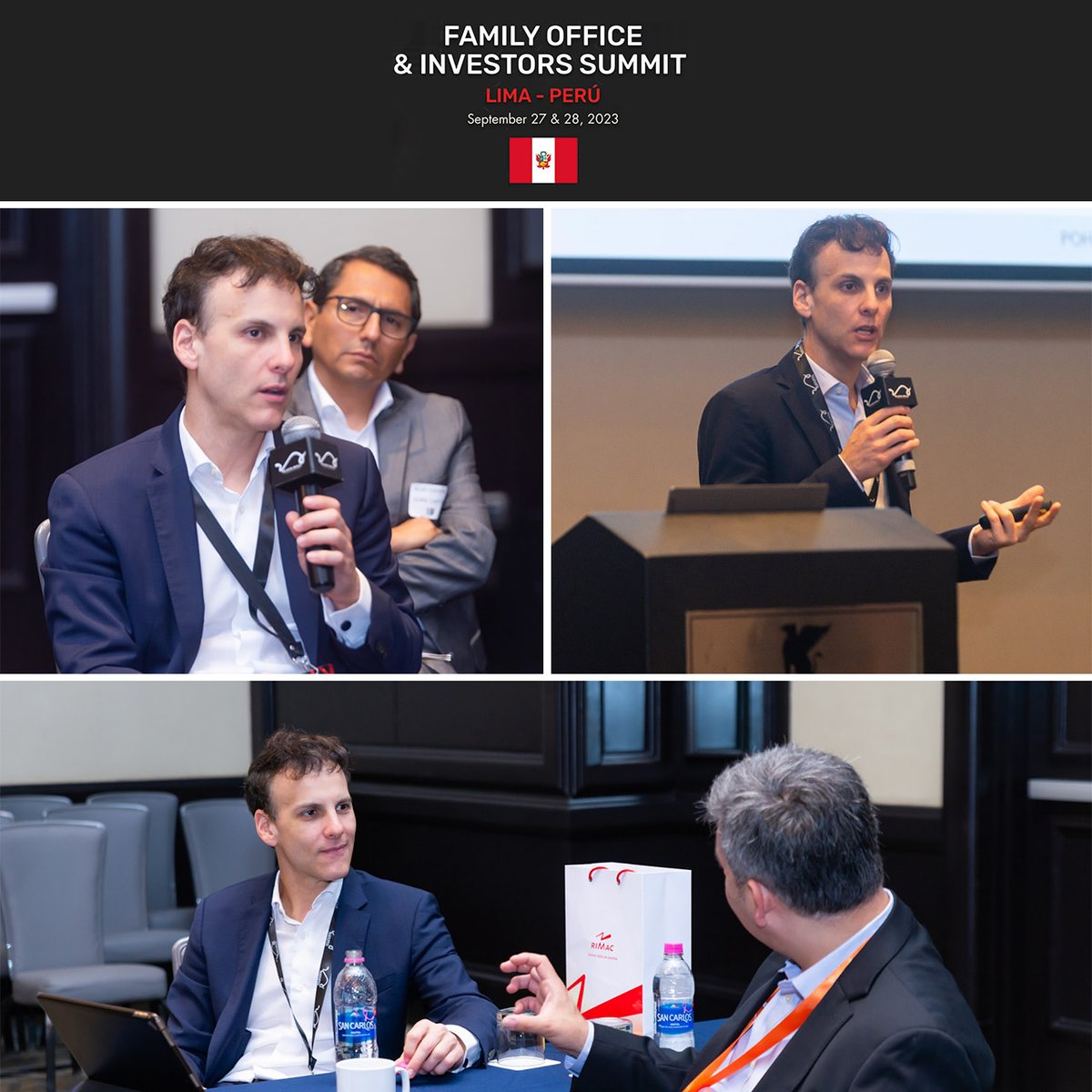 PointOne Holdings was honored to participate at the  Perú Family Office &amp; Investors Summit 2023. Our Director of Capital Markets Latam spoke about the interesting investment opportunities the US Real Estate sector is presenting with this new economic cycle. 
#pointoneholdings