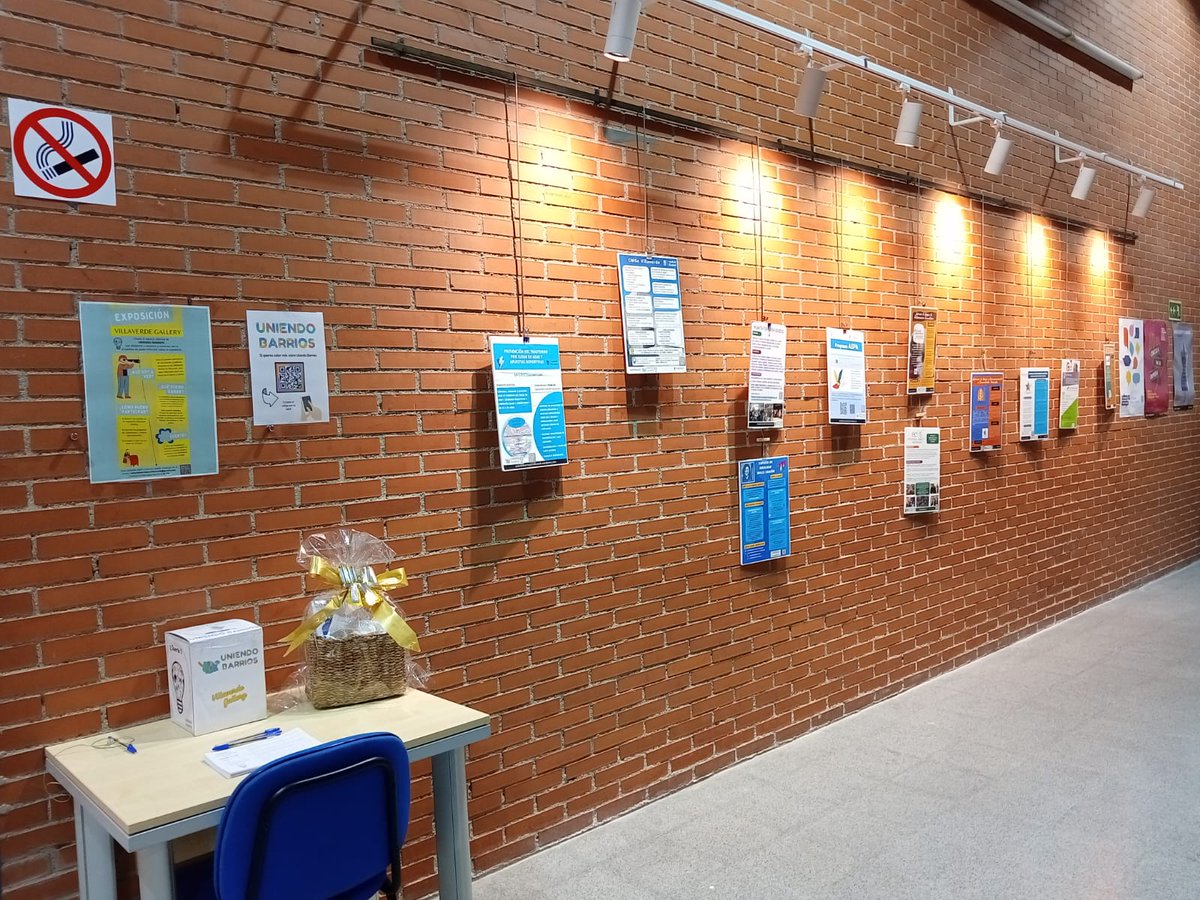 Desde hoy y hasta el próximo 27 de octubre puedes acercarte al Centro Cultural de los Rosales (Av. de los Rosales, 133) a visitar la exposición del #VillaverdeGallery y participar en el sorteo para llevarte una cesta  de premios. 
¡Te esperamos!