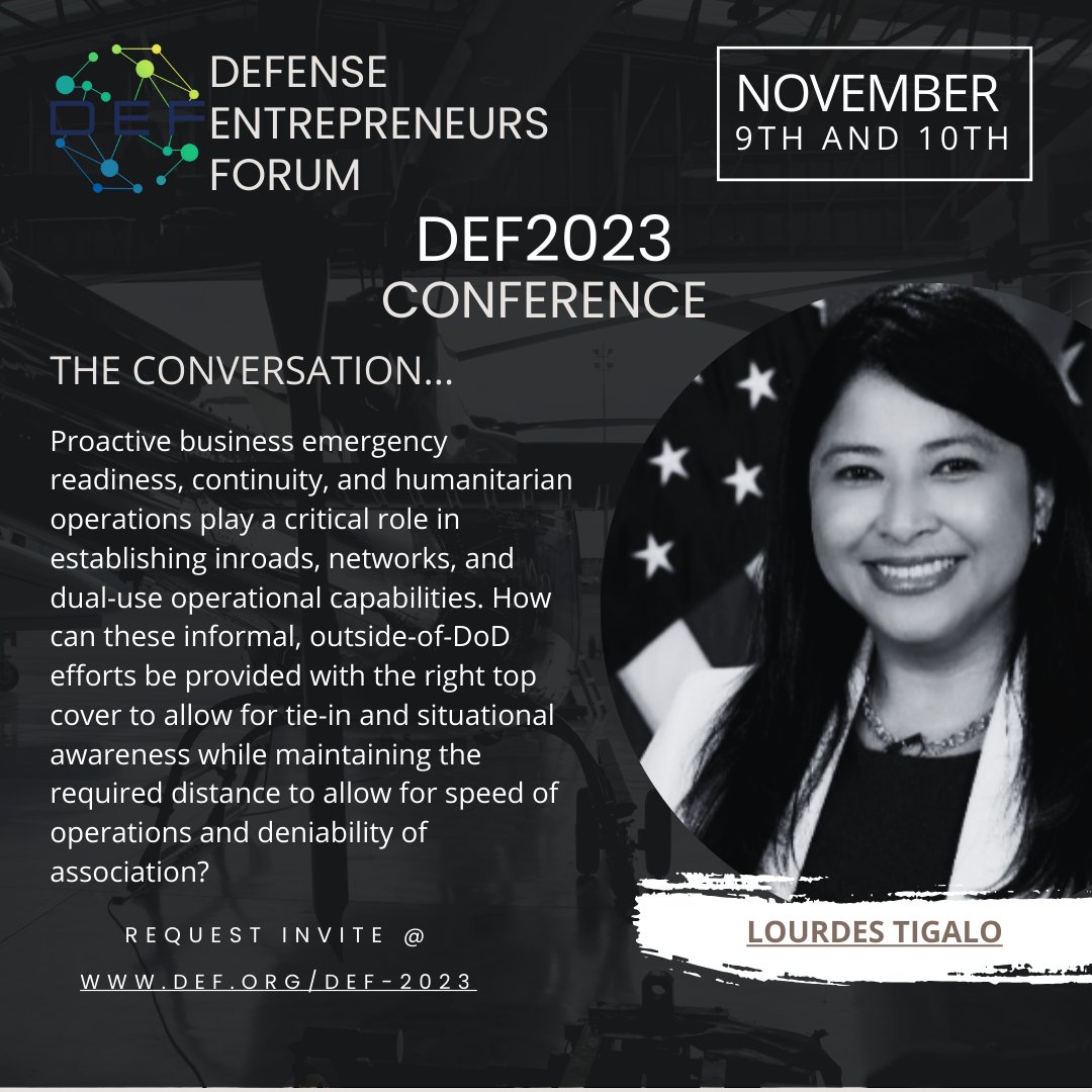 Defense Entrepreneurs Forum tweet media