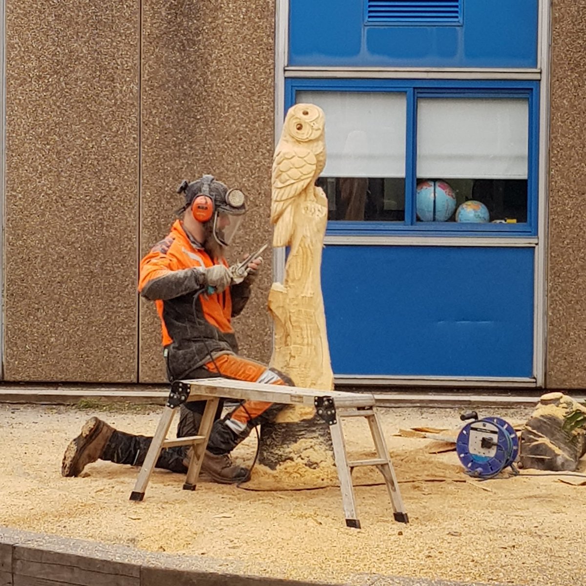 craig eccleston (@cecclestoncraig) on Twitter photo Something a little different happened today <a href="/GWC_News/">George Watson's College</a> big thanks to Jonny chainsaw Something a little different happened today <a href="/GWC_News/">George Watson's College</a> big thanks to Jonny chainsaw