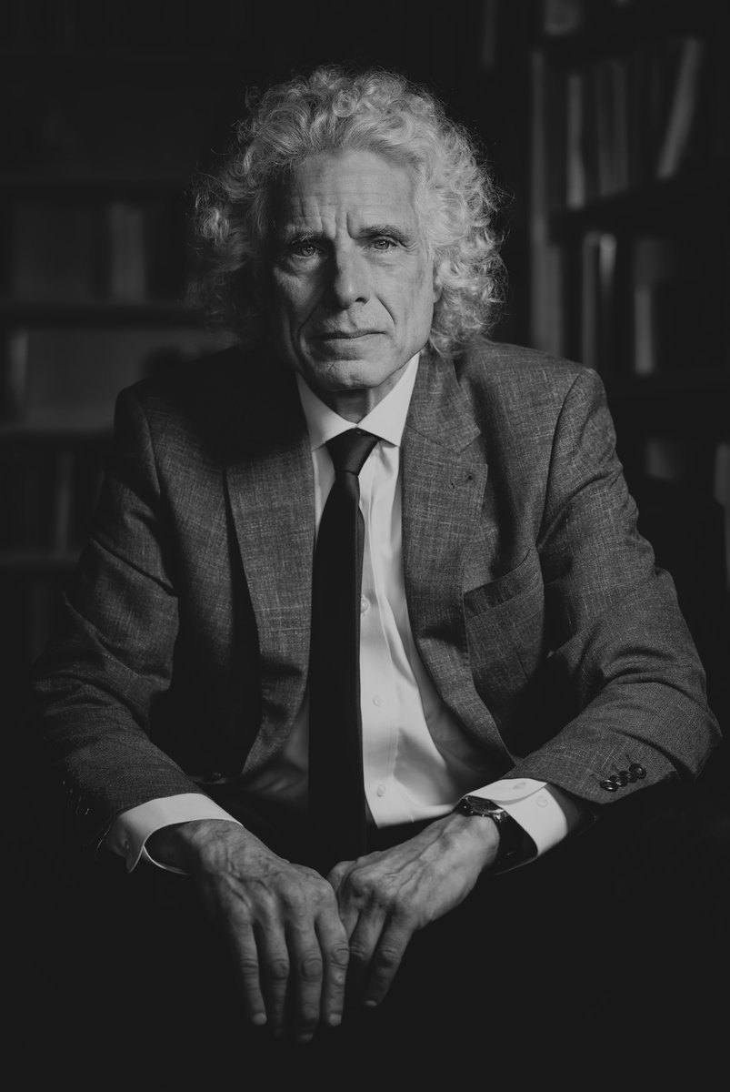 'Societies that empower women are less violent in every way.' - Steven Pinker Portrait of @Harvard Professor, @sapinker, for @theNASEM. @theNASciences #NewHeroes