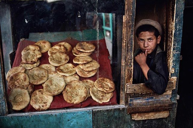 Happy #WorldBreadDay! “World Bread Day is celebrated on October 16. The observance is dedicated to a staple food that has been of important around the world since the dawn of agriculture.” #AfghanBread #SteveMcCurry