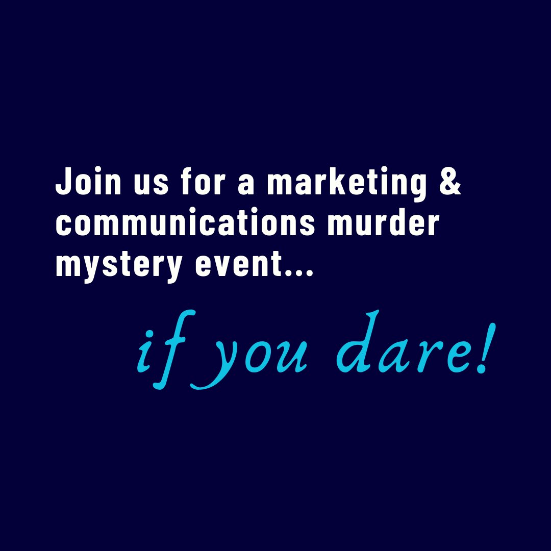 Join <a href="/CIPR_SW/">CIPR South West</a> for a murder mystery evening with behavioural change expert, <a href="/ruth_dale/">Ruth Dale</a>.  

This event offers an introduction to enthusing behavioural science in your PR work. 

Open to students and relevant PR, marketing, and communications professionals.

bit.ly/3M7xUkf
