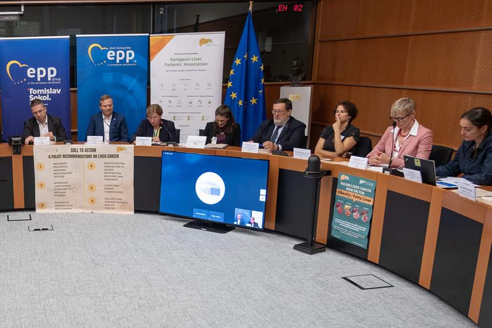 MEP @TomislavSokol is hosting a remarkable event at the @EUParl_EN. This journey is all about elevating liver health and firmly placing it on the European Public Health Policy Agenda #LiverCancerAwarenessMonth #EuropeanLiverScreeningWeek