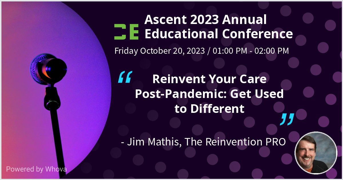 I am speaking at Ascent 2023 Annual Educational Conference. Please check out my talk if you're attending the event! #Ascent2023 - via #Whova event app