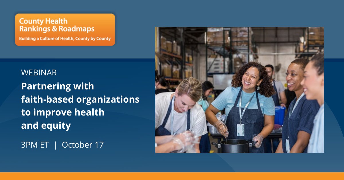 Registration is still open for tomorrow’s webinar on forging partnerships between public health and faith-based organizations to achieve health equity. We hope you’ll join us at 3 p.m. ET: uwmadison.zoom.us/webinar/regist…