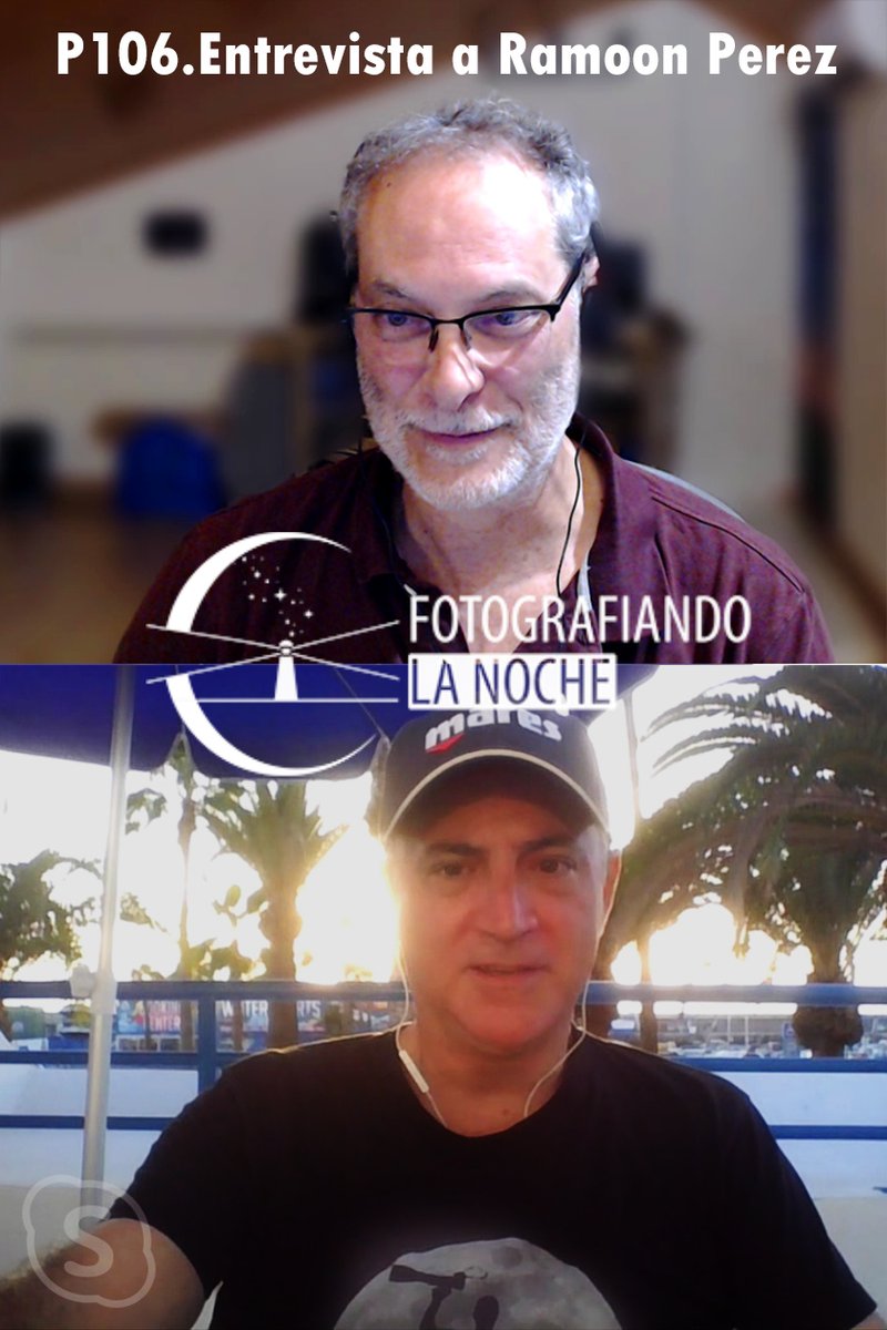 P106. Entrevista a Ramoon Perez, un fotógrafo muy conocido por sus lunas, Vías Lácteas y rastros de estrellas. Nos explicará cómo planifica, capta y edita sus #astrofotografia, algunos trucos  y el plugin SmartPanel Pro. bit.ly/45sVH5b
#astronomia #podcast #fotografia