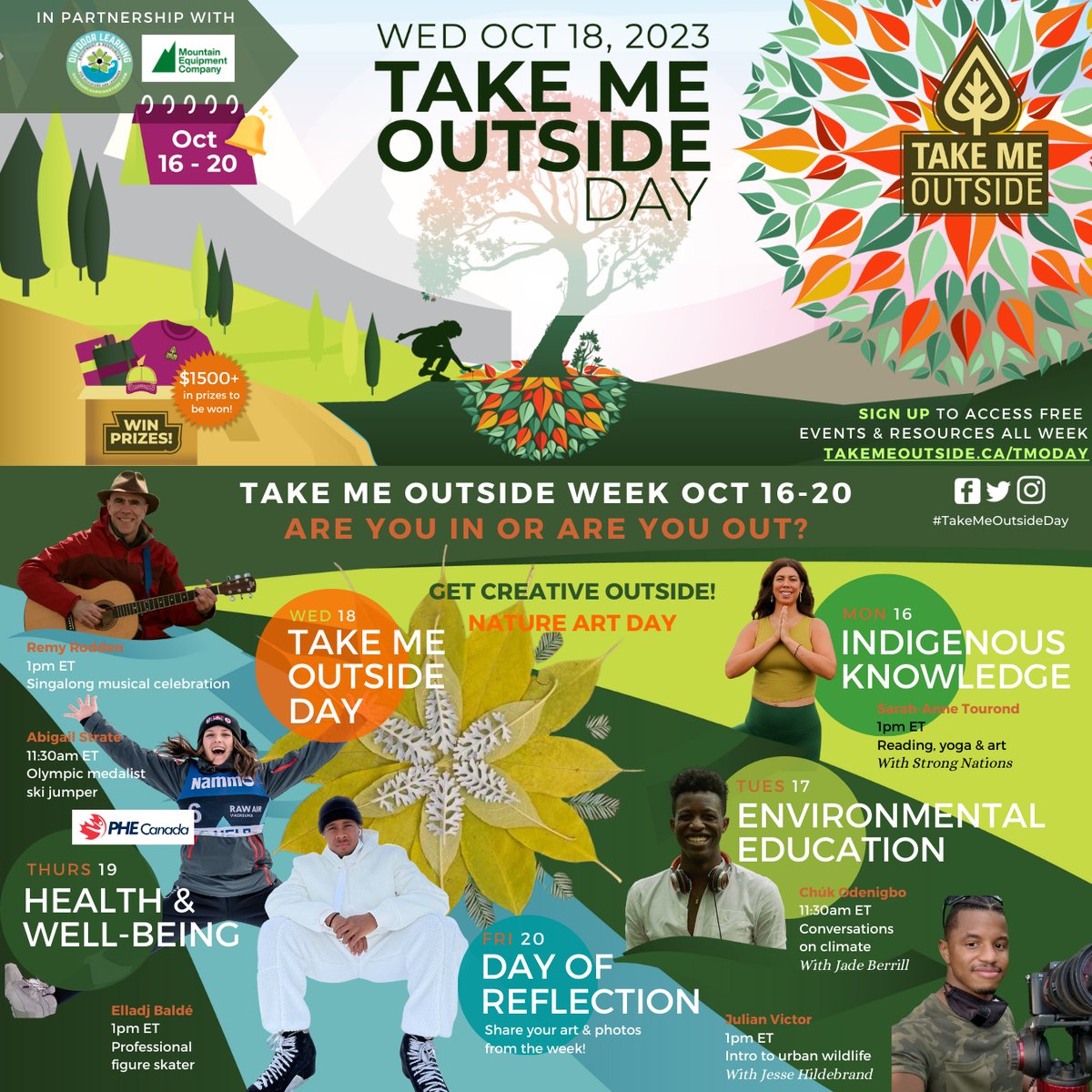 outdoor_council's tweet photo. #TakeMeOutsideDay is back in its 13th year, this week! Head outside and discover the amazing learning that happens beyond the four walls of a classroom. @takemeoutside https://t.co/ZlFH60rWqh