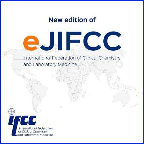 IFClinChem's tweet photo. Announcing the latest issue of the eJIFCC 2023, Vol 34 no 3

Click here: https://t.co/aGJqFyjZaJ

#ifcc #clinicalchemistry #laboratorymedicine #laboratory #ifclinchem #ejifcc https://t.co/JtRoISl9jp