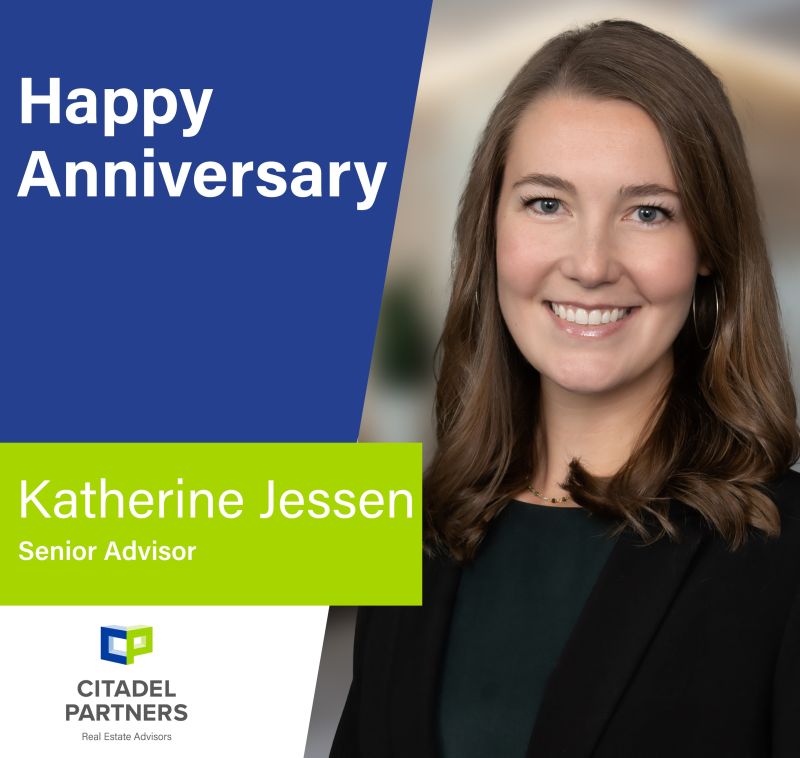 Happy six years, Katherine Jessen! You're #TacticalExecution and #StrategicThinking make you an instrumental member of our team!

#anniversary #DFW #CRE