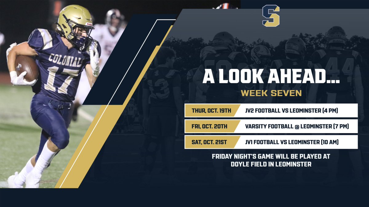 See you Friday Night at Doyle Field. #GoColonials