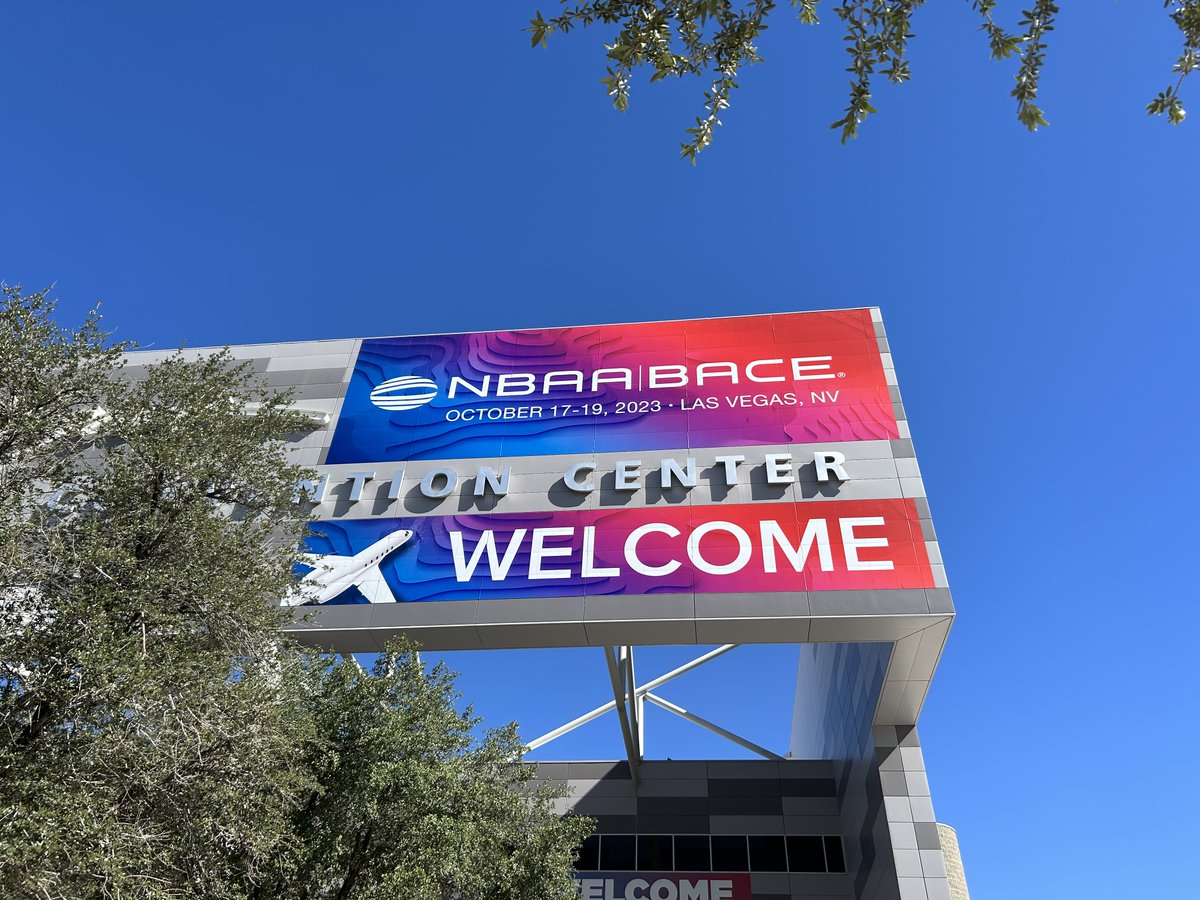 Excited for NBAA-BACE this week? We are too! Business Aviation Group and Aviation Property Network are all set up at booth C10443. Find us right across from our partners at Signature Aviation. Let's connect and discuss the future of aviation real estate!  #nbaa2023