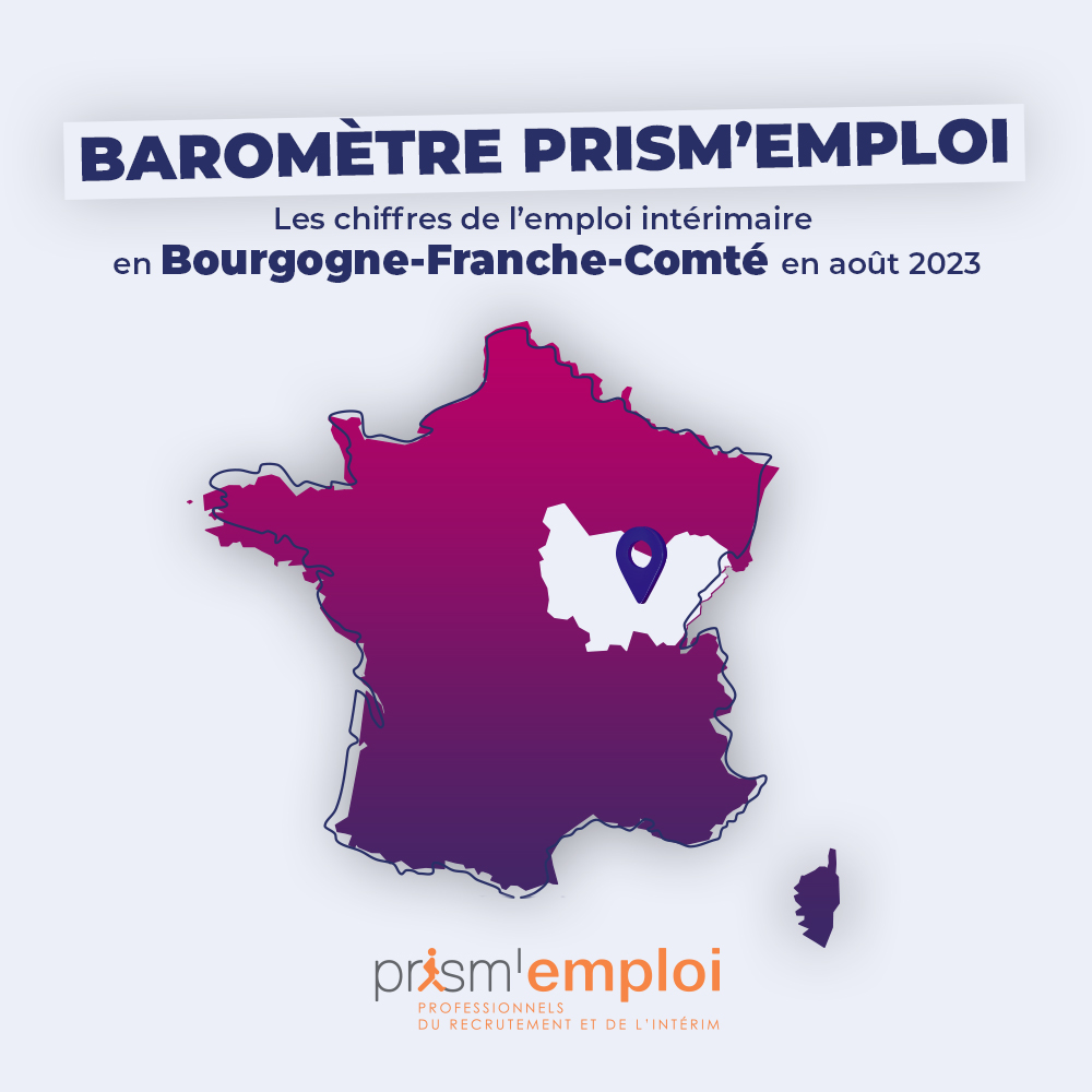 📢[#Baromètre] Le #baromètre national de l'#emploi #intérimaire d’août 2023 est sorti !
➡ Le niveau de l’emploi intérimaire en #BourgogneFrancheComté est en baisse de -4,4 % comparé à août 2022.
Retrouvez tous les chiffres du mois 👇
prismemploi.eu/sites/default/…