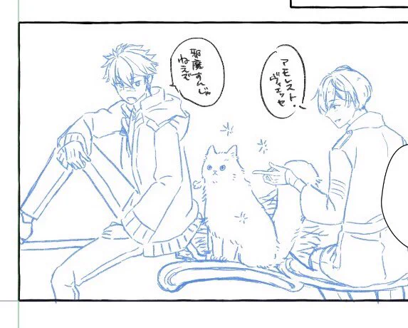 ねこ描くの難しすぎ問題