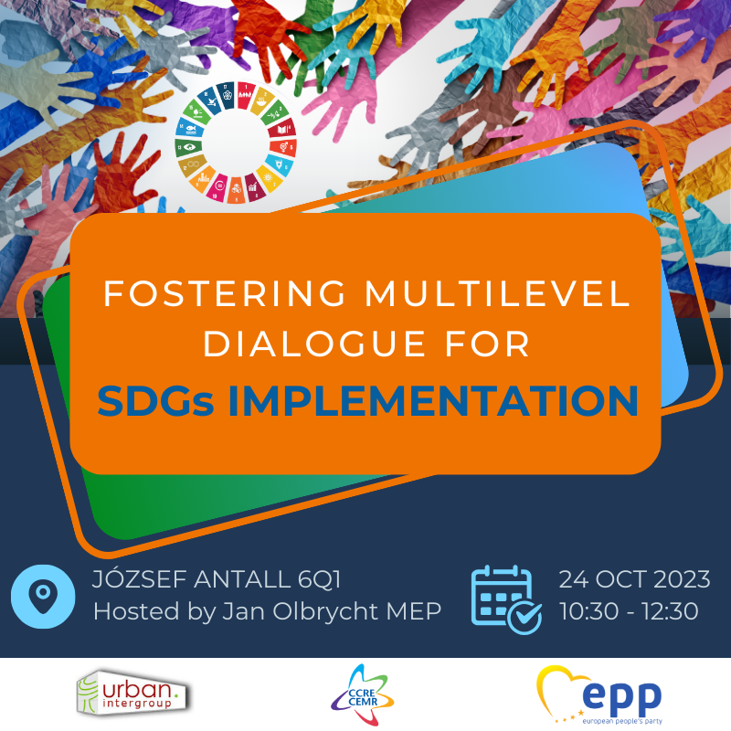 CCRECEMR's tweet photo. 🌍Register for the "Fostering Multilevel Dialogue for SDG Implementation". 

Explore challenges, opportunities, and EU initiatives supporting #localgovernments on the path to achieving the #SDGs. 

Hurry, registrations close this Wednesday! 
👉https://t.co/YYClqgaA2p https://t.co/NG8WEK8C8x