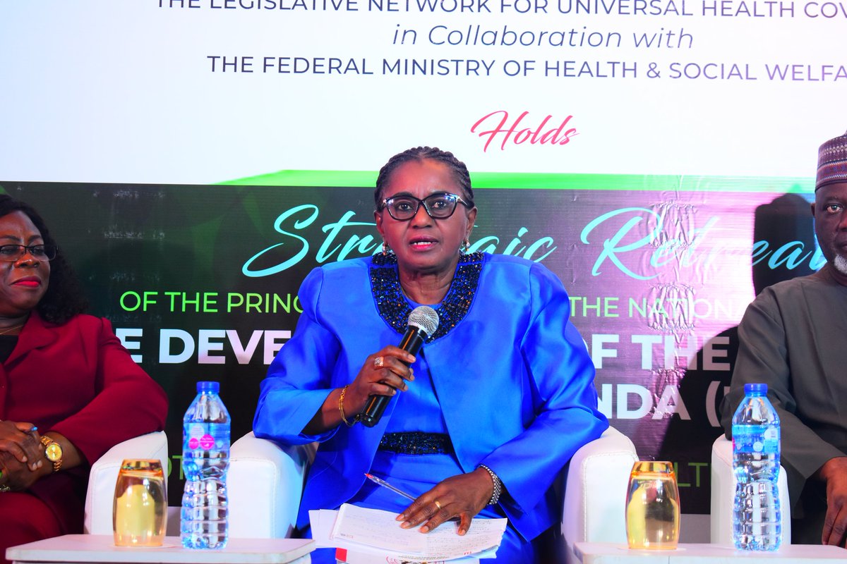 @HouseNGR @HarryBanigo @AbujaFhis @LHSSproject @gatesfoundation @NafdacAgency @Fmohnigeria @IncubatorGHAI @WHONigeria @LisdelNig @HSRCNg @NhisNg @HarryBanigo then joined her voice with Prof. Mojisola Adeyeye of @NafdacAgency to call on @UNICEF_Nigeria to patronise local manufacturing companies. 'I want to join voices to say that while she is doing her improvement, we could also have this kind of support to encourage...