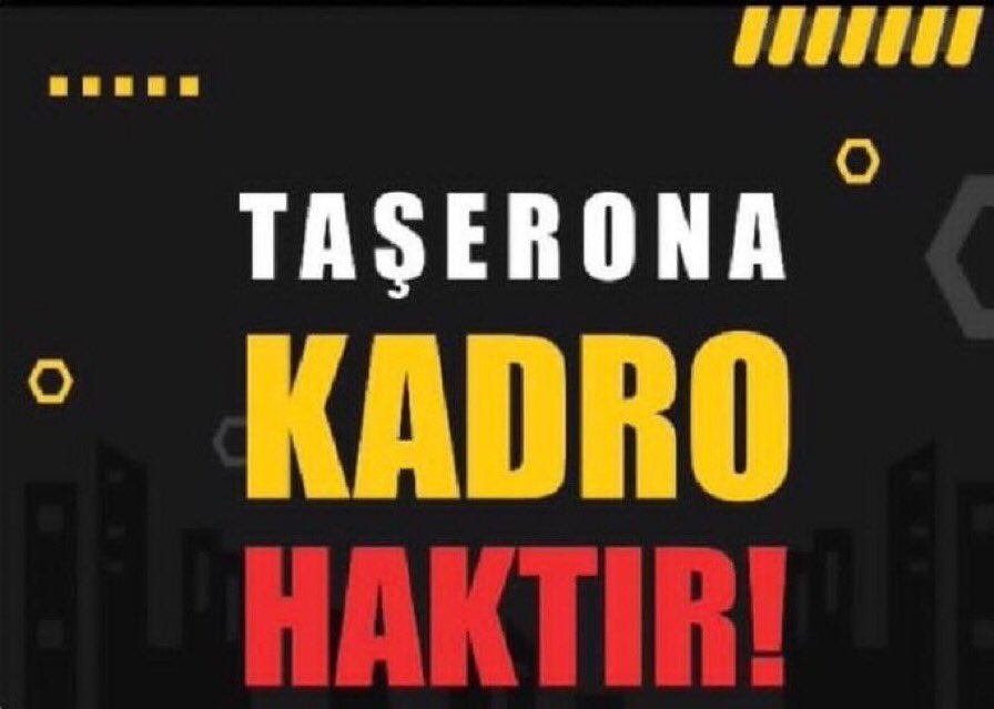 Taşeron işçi Arkadaşlar
 çok önemli duyuru 🔥
Bugün saat 21:00 de Tag çalışmamız var lütfen tüm gruplarımıza haber edelim eksiksiz katılım sağlayalım