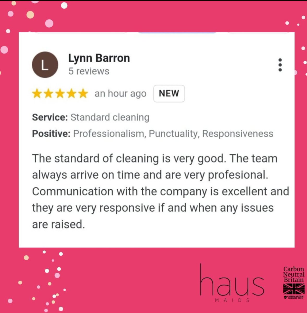 5 Stars, well done Team 👏 ⭐️⭐️⭐️⭐️⭐️
#behausproud #bishopsstortford