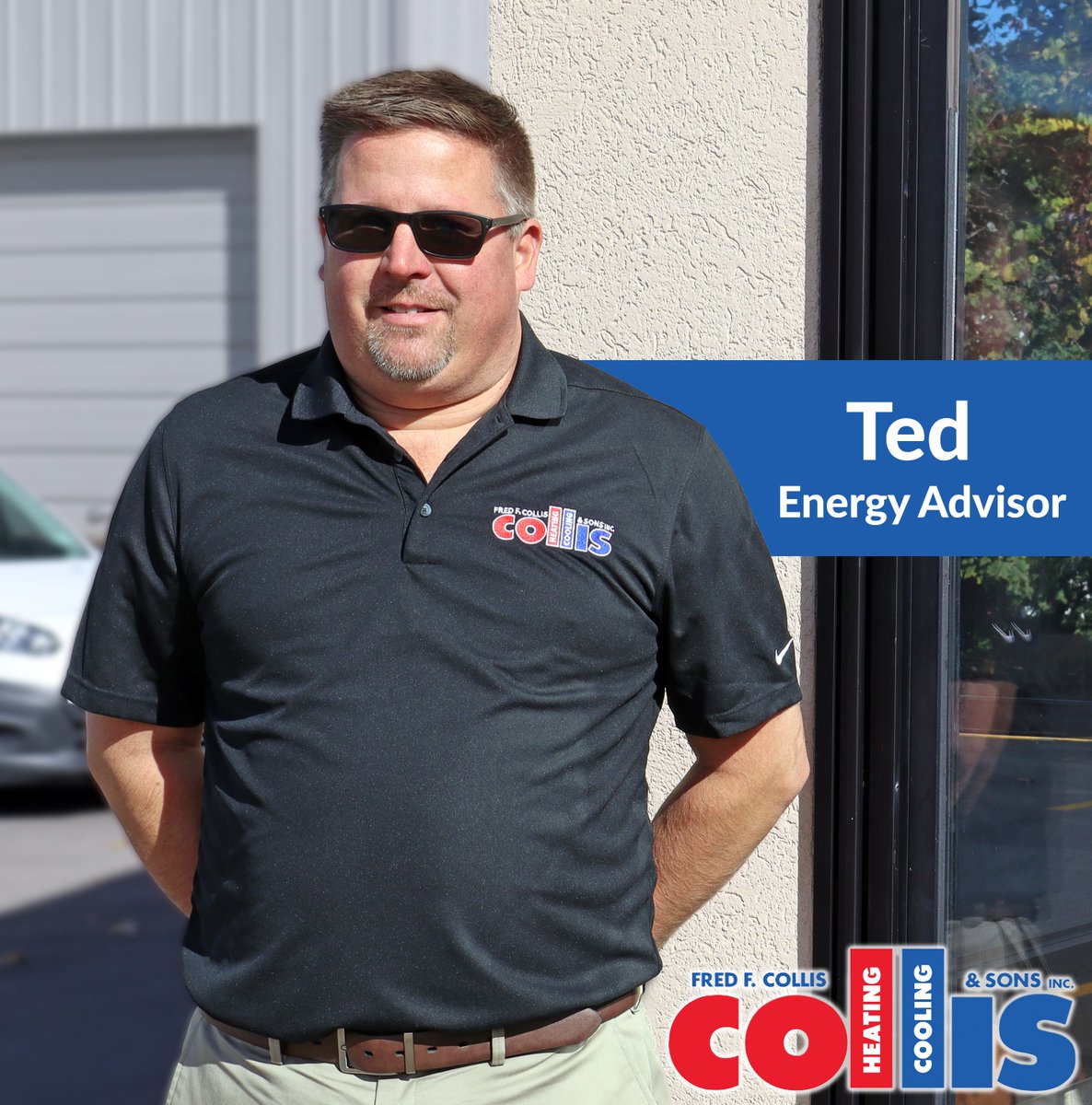 #EmployeeHighlight: Happy 1 Year #WorkAnniversary to Ted, one of our amazing #energy advisors! He truly cares about our customers & providing a thorough analysis of their homes to identify ways that they can increase their #EnergyEfficiency. Thank you for all that you do, Ted!