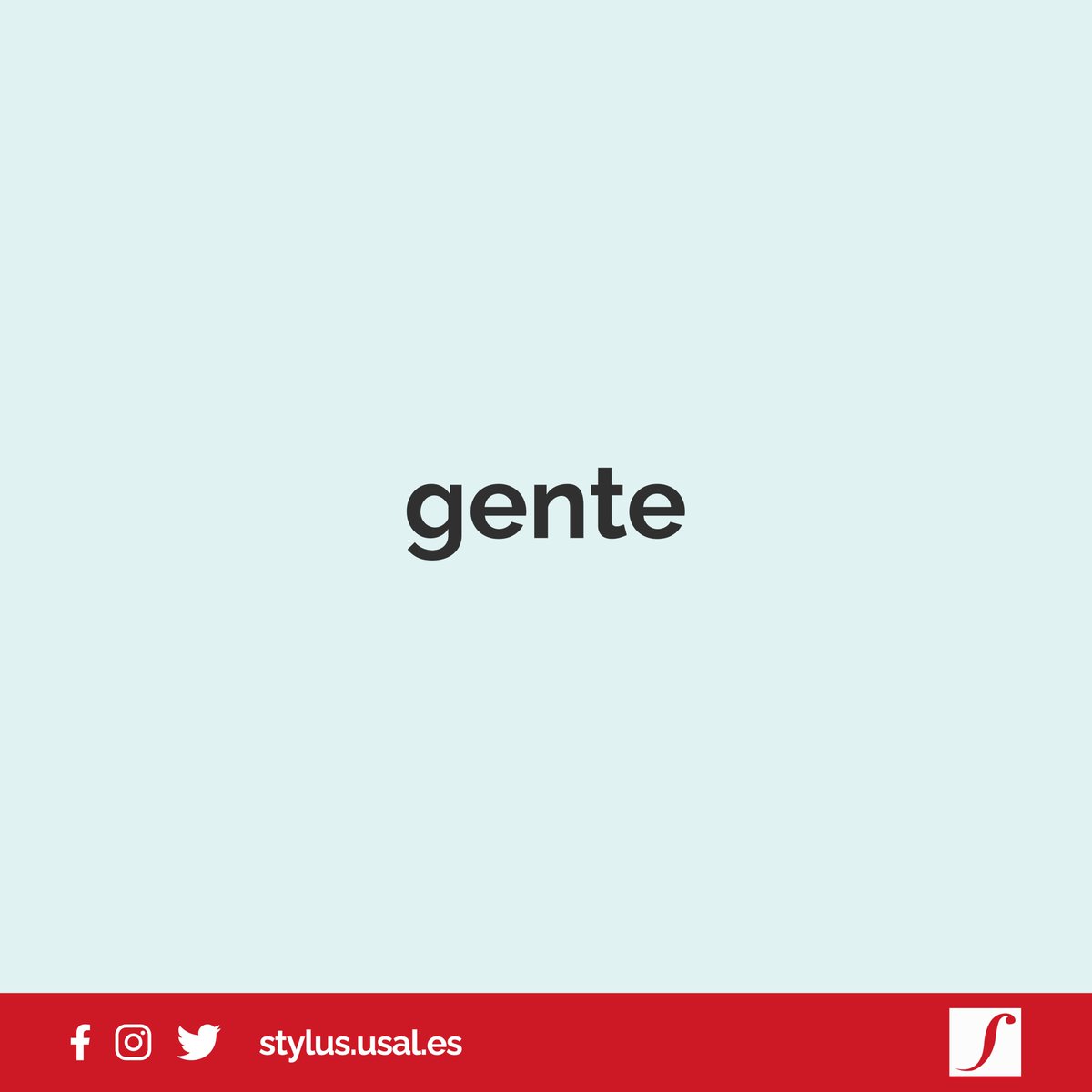 gente

La palabra 𝑔𝑒𝑛𝑡𝑒 es un nombre colectivo que significa ‘personas’, en plural. Sin embargo, en algunas zonas de América puede oírse referido a un solo individuo, como en el ejemplo nicaragüense, citado por el 𝐷𝑖𝑐𝑐𝑖𝑜𝑛𝑎𝑟𝑖𝑜...

stylus.usal.es/sugerencia/gen…