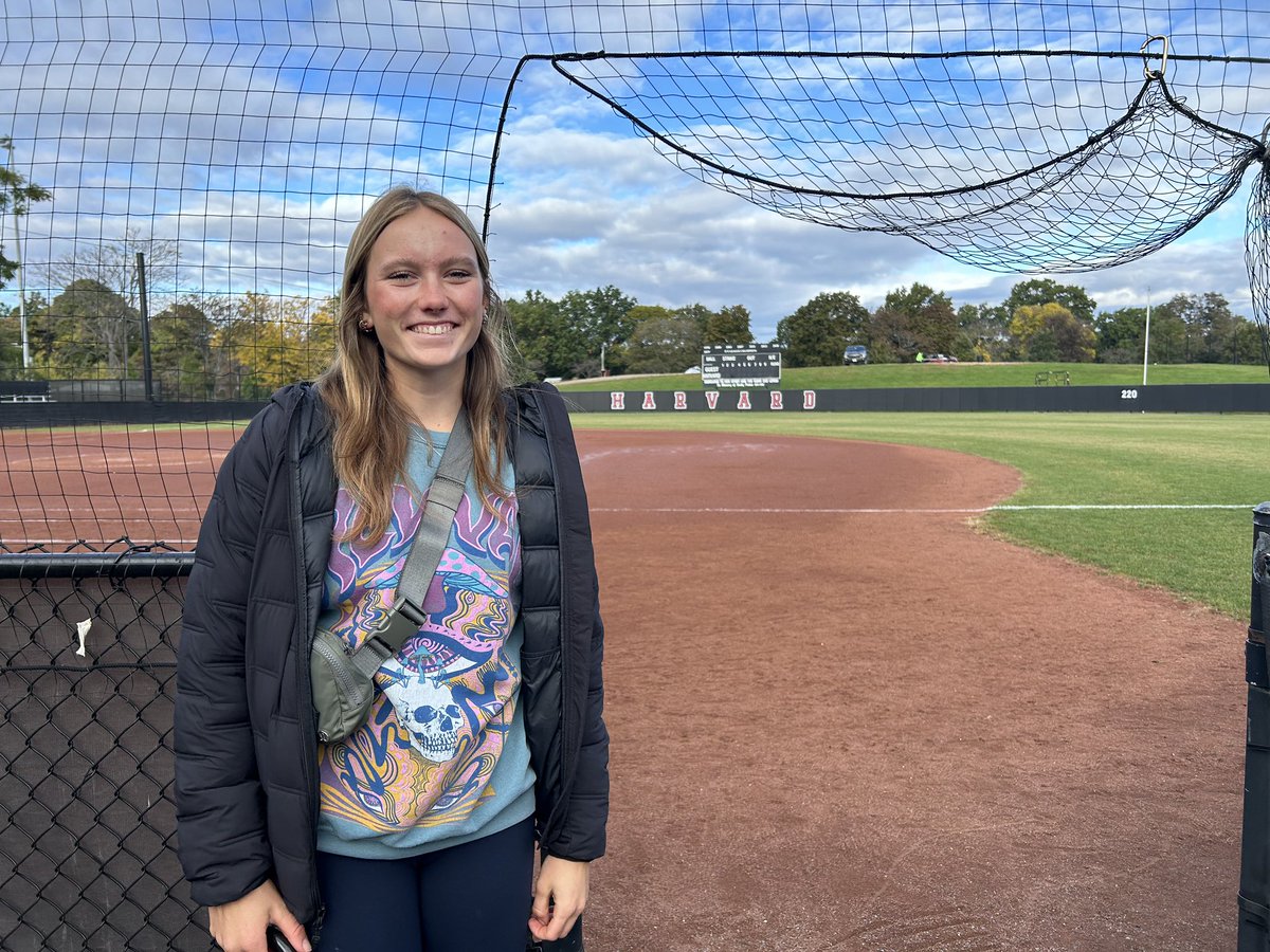 I got to see all the amazing facilities and buildings on the Harvard campus today! Hopefully I get a chance to play in front  <a href="/HarvardSB/">Harvard Softball</a> soon.