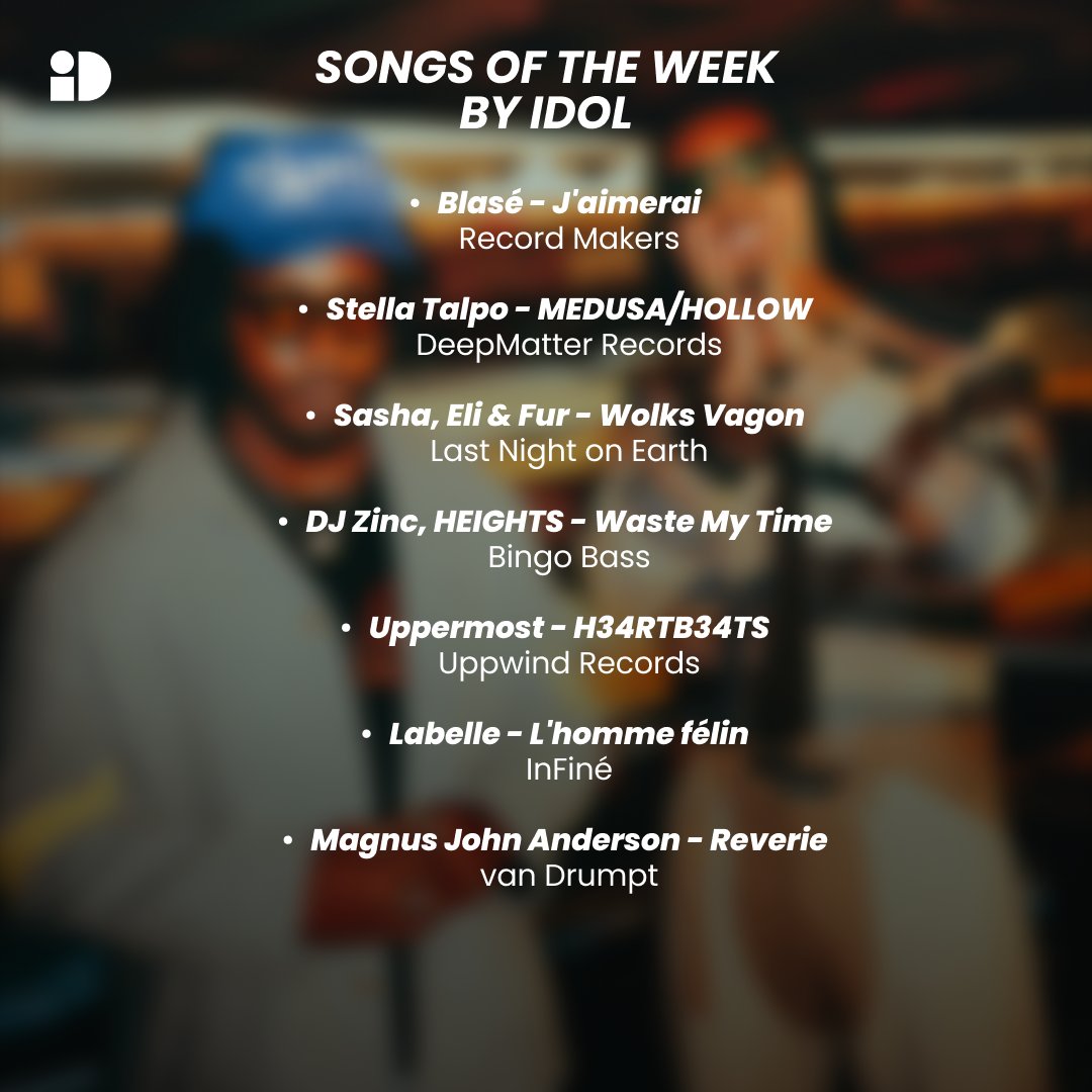 Follow now to hear IDOL's #songsoftheweek, featuring @erickarcelliott, @SENSEIAPEX and @huronjohnmusic much more on our freshly updated playlist. 🎧 idol-io.ffm.to/songsoftheweek