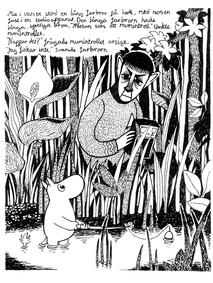#spocktober 16: Away mission in Moominvalley 🌷
#startrek #moomins