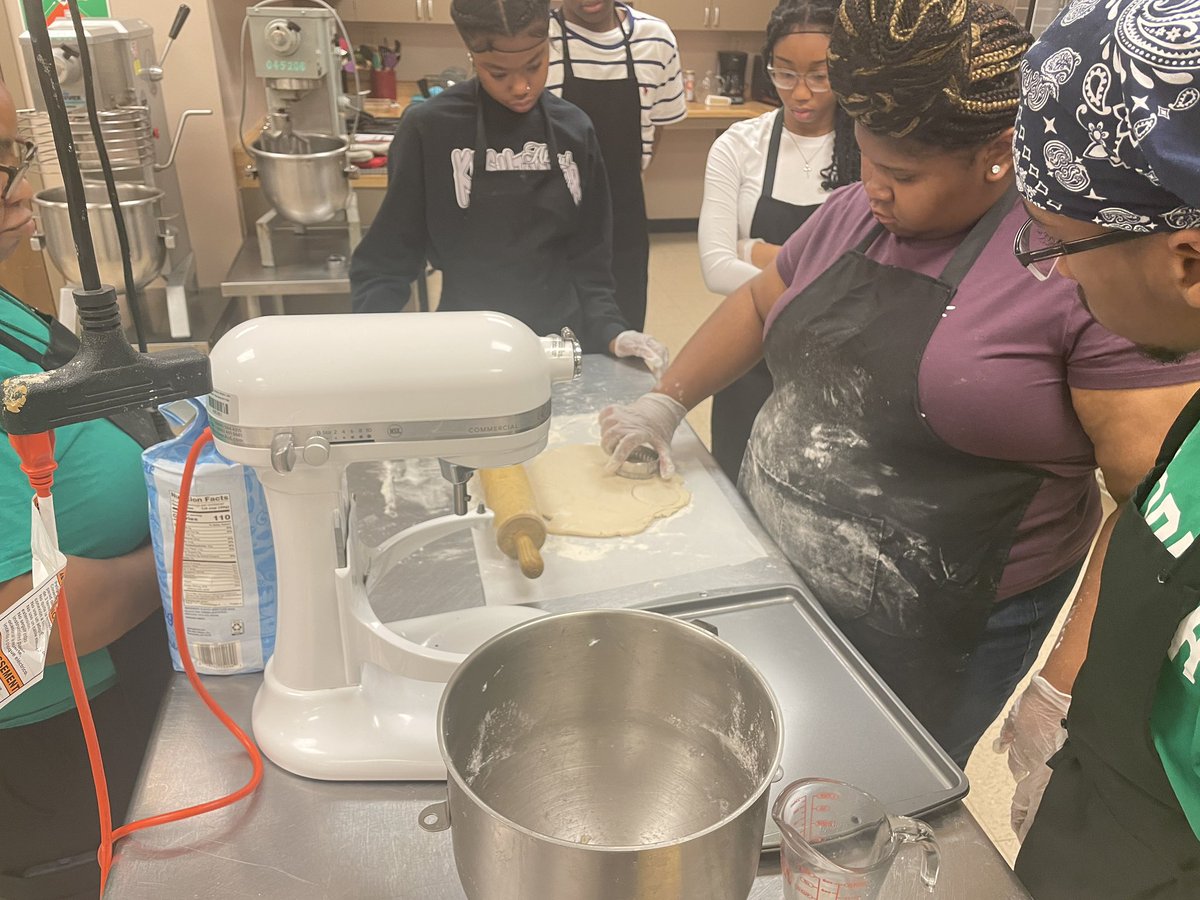 WestPointCTC's tweet photo. If your Culinary Arts students aren’t cooking you biscuits, I feel sorry for you. Mrs. Crawford’s 2nd year students made some great biscuits Friday morning. #WPCTC #WPCSD #CTE #TooMuchPoint https://t.co/S1a55Qxw85
