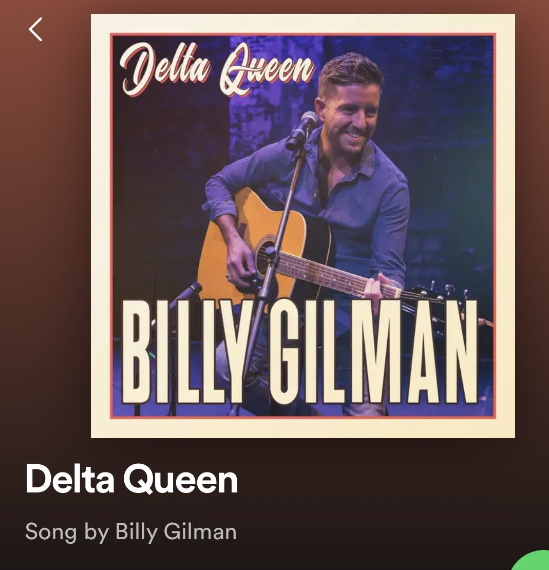 Amazing new single by @BillyGilman - “Delta Queen”. Such a hauntingly beautiful story song that will keep you toe-tapping and guessing. Love it! Available everywhere now. #bluegrass #americana #music #countrymusic #deltaqueen #billygilman #TheVoice #onevoice @Pinecastlemusic
