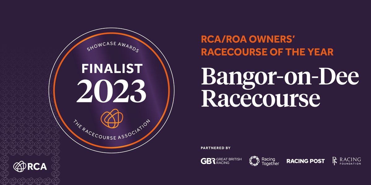 We're delighted to announce we have been named as finalists in this years RCA Showcase Awards. We are finalists in two categories, the RCA/ROA Owners’ Racecourse of the Year and the Food & Beverage category. Keep an eye on our socials to see if we win!