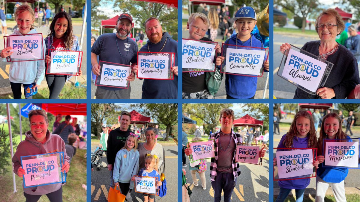 Thanks to all of the students, staff, and board members who celebrated Aston Community Day and our Penn-Delco Pride.  We LOVED seeing you!  #penndelcoproud