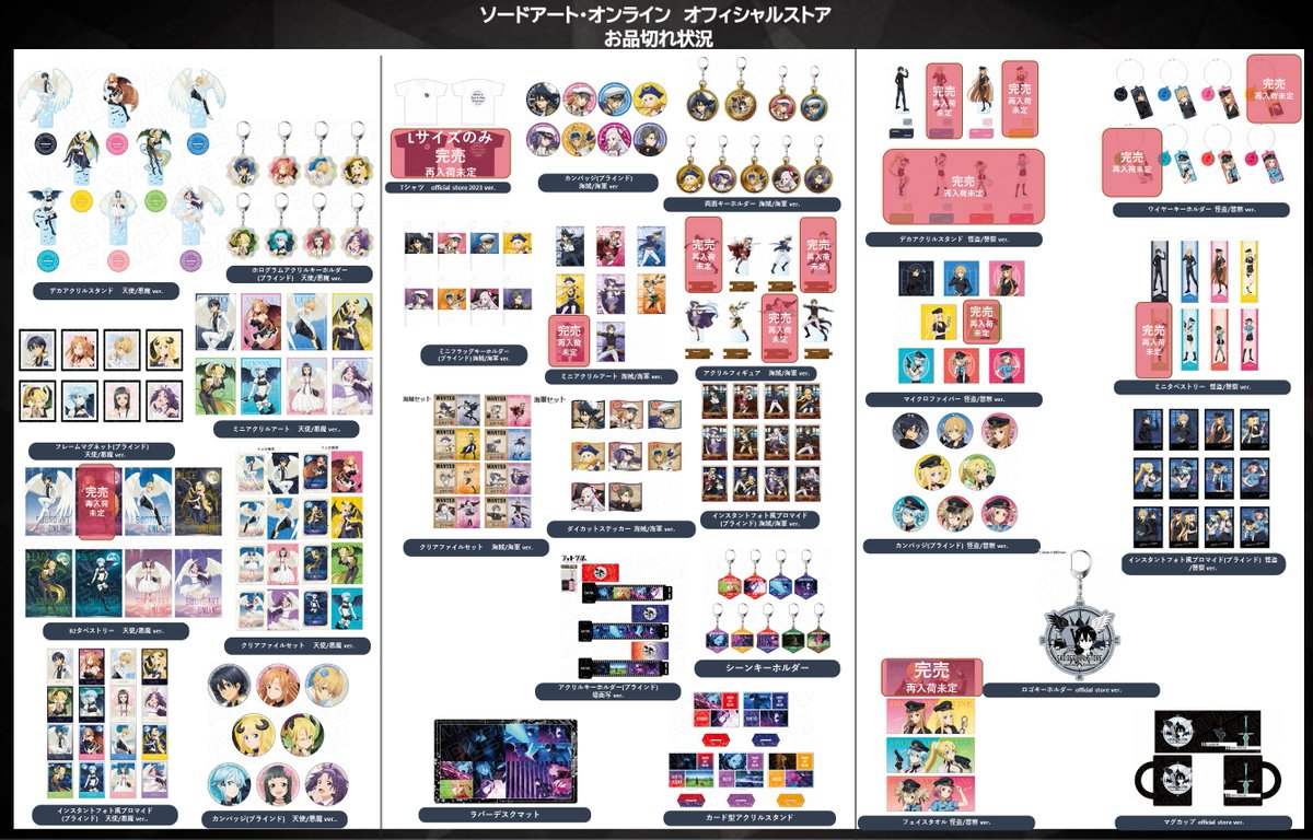 🙉 #SAO #anime #SAOゲーム１０周年グッズ欲し委員会 #AOSAO ＃５☕  
Original: StoreSao