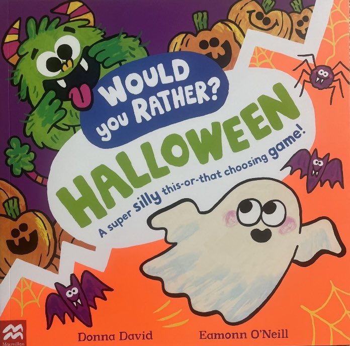 Is there room on your shelf for a new Halloween book? Of course there is! Why not try this super fun this-or-that book aimed at pre-schoolers. amazon.co.uk/Would-You-Rath…