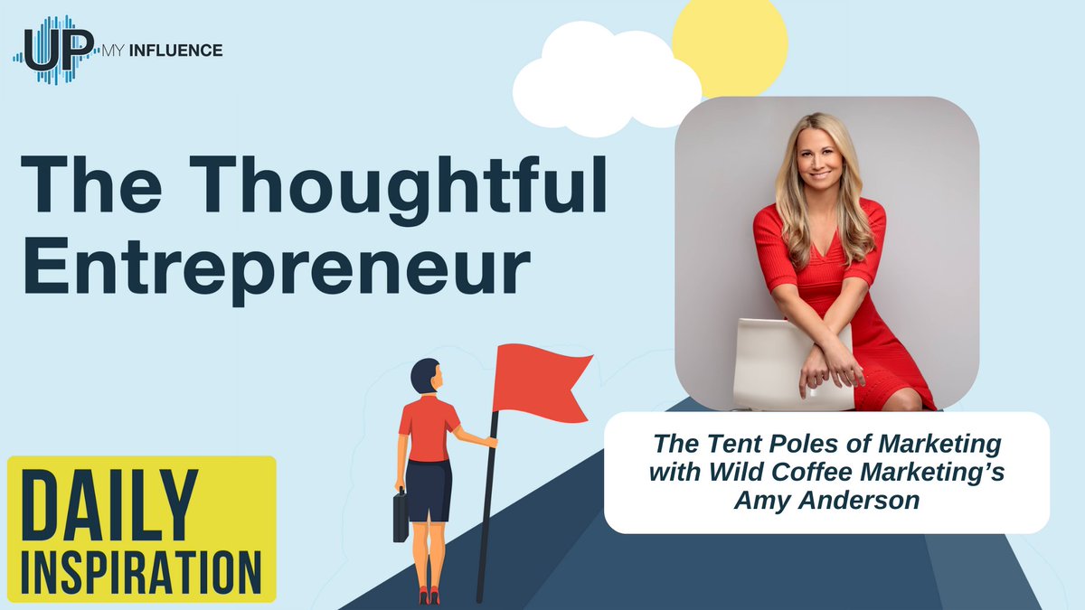 Learn marketing tips and strategies that can be a game-changer for any entrepreneur from the brilliant mind of Wild Coffee Marketing's Amy Anderson! upmyinfluence.com/podcasts/1675-… #TheThoughtfulEntrepreneur #MarketingTips #PodcastWisdom #BusinessTips #journorequest