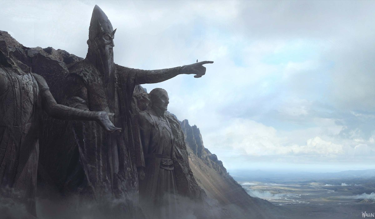 Take a look at the concept art that inspired Ahsoka. Art by @AndreeWallin.

Stream all episodes of #Ahsoka now, only on <a href="/DisneyPlus/">Disney+</a>.