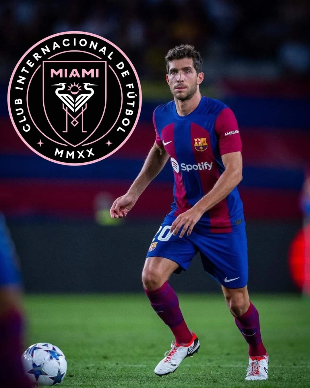 Lionel Messi espera que el Inter Miami agregue otro excompa&ntilde;ero del Barcelona a la plantilla despu&eacute;s de Jordi Alba y Sergio Busquets 2