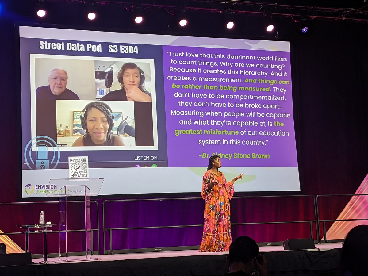 Jennifer C. Kabaker (@jencohkab) on Twitter photo "Things can just be rather than being measured." Wise words from Dr. Sidney Stone Brown via <a href="/Alcine_Envision/">Alcine Mumby</a> #Aurora2023 "Things can just be rather than being measured." Wise words from Dr. Sidney Stone Brown via <a href="/Alcine_Envision/">Alcine Mumby</a> #Aurora2023